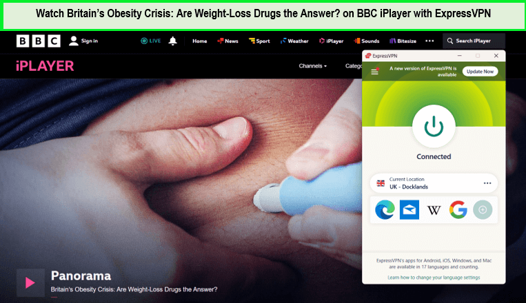 expressVPN-unblocks-Britains-Obesity-Crisis-Are-Weight-Loss Drugs-the-Answer-on-BBC-iPlayer-in-Spain