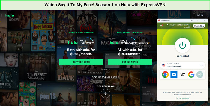 watch-say-it-to-my-face!-season-1-on-hulu in-Spain-with-expressvpn