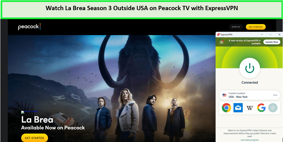 Watch-La-Brea-Season-3-outside-USA-on-Peacock-with-ExpressVPN