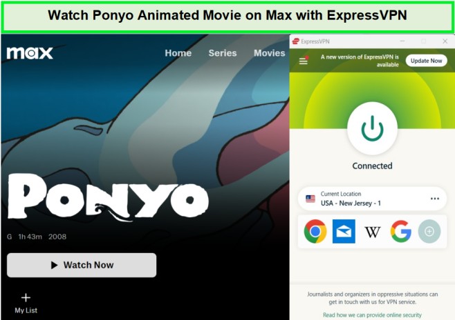 Watch-ponyo-animated-movie-in-UAE-on-max-with-expressvpn