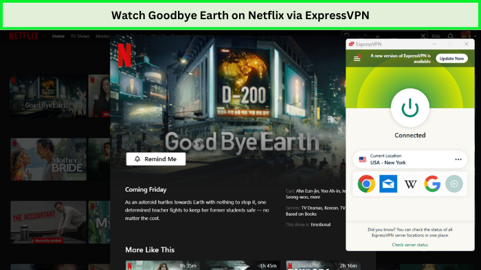 Watch-Goodbye-Earth-in-South Korea-on-Netflix