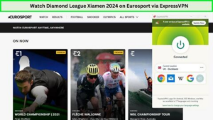 How-to-watch-Diamond-League-Xiamen-2024-in-in-Hong Kong on Eurosport