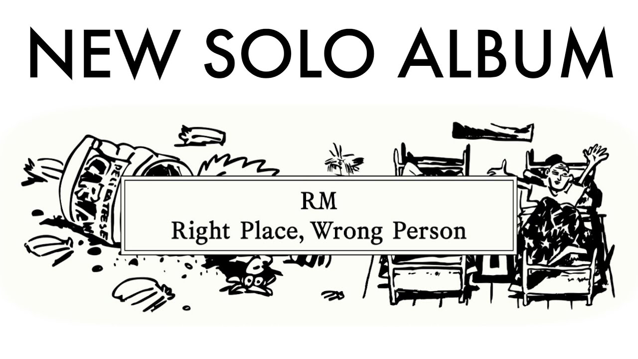 Right Place, Wrong Person: RM from BTS Announced Second Solo Album ...