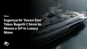 Superyacht ‘Seven Sins’ Takes Bugatti Chiron to Monaco GP in Luxury Move