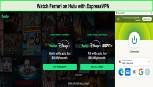 Watch-Ferrari-on-Hulu-with-ExpressVPN